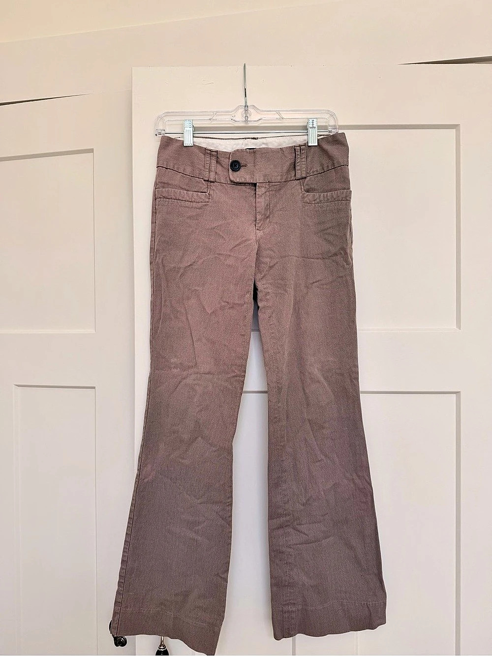 Low waisted flare pants